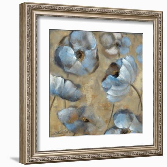 Flowers in Dusk II-Silvia Vassileva-Framed Art Print