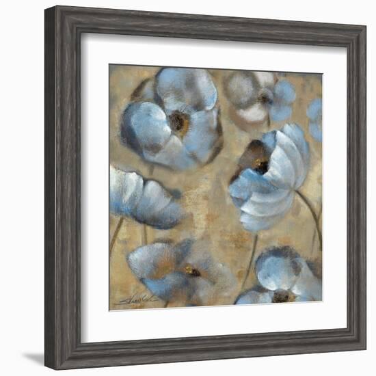 Flowers in Dusk II-Silvia Vassileva-Framed Art Print