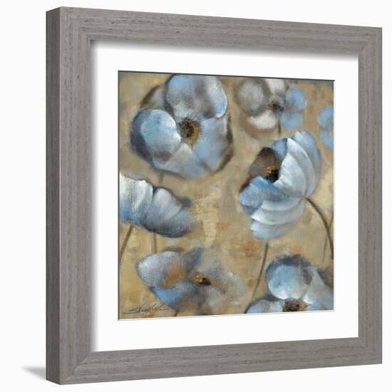 Flowers in Dusk II-Silvia Vassileva-Framed Art Print