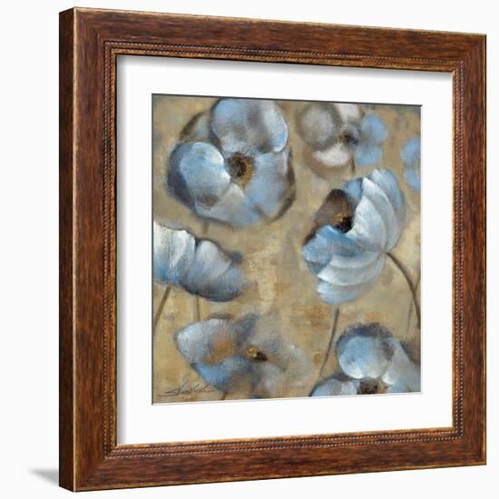 Flowers in Dusk II-Silvia Vassileva-Framed Art Print