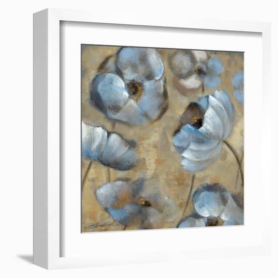 Flowers in Dusk II-Silvia Vassileva-Framed Art Print