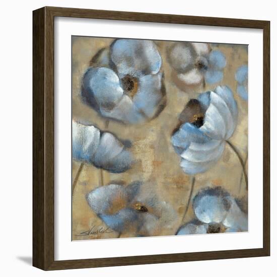 Flowers in Dusk II-Silvia Vassileva-Framed Art Print