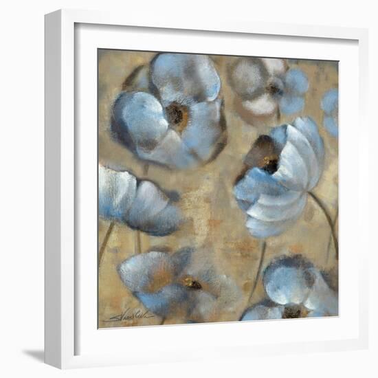 Flowers in Dusk II-Silvia Vassileva-Framed Art Print