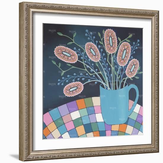 Flowers in Mug-Lisa Frances Judd-Framed Art Print