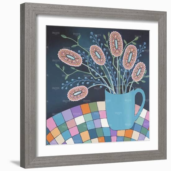 Flowers in Mug-Lisa Frances Judd-Framed Art Print