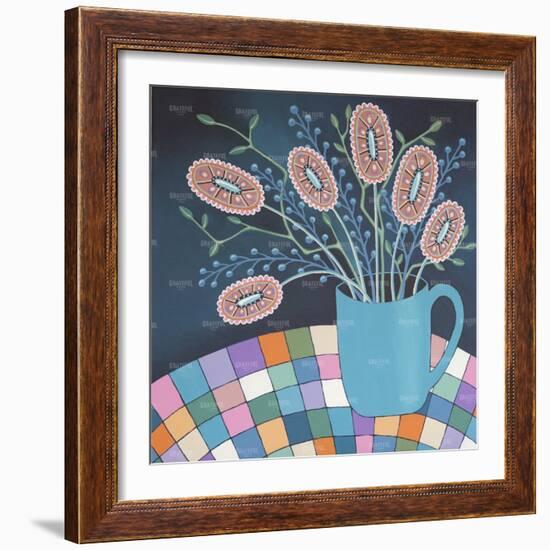 Flowers in Mug-Lisa Frances Judd-Framed Art Print