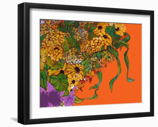 Flowers In My Vase-Linda Arthurs-Framed Giclee Print