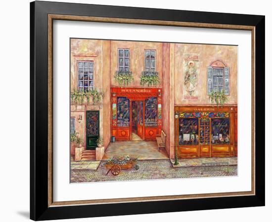 Flowers in Paris-Vessela G.-Framed Giclee Print