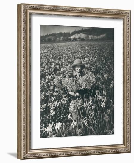 Flowers in Puyallup, 1925-Marvin Boland-Framed Giclee Print