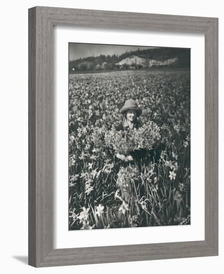 Flowers in Puyallup, 1925-Marvin Boland-Framed Giclee Print