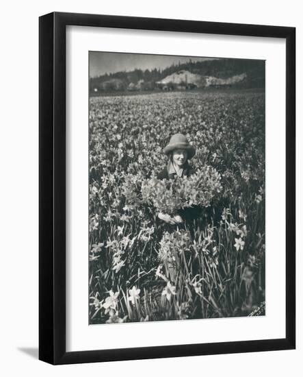 Flowers in Puyallup, 1925-Marvin Boland-Framed Giclee Print