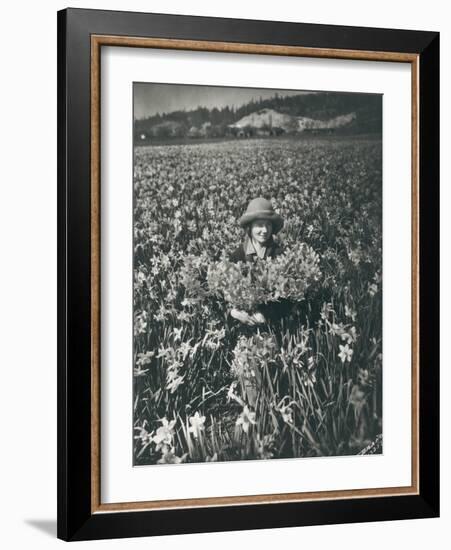 Flowers in Puyallup, 1925-Marvin Boland-Framed Giclee Print