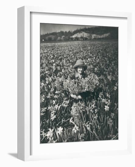 Flowers in Puyallup, 1925-Marvin Boland-Framed Giclee Print