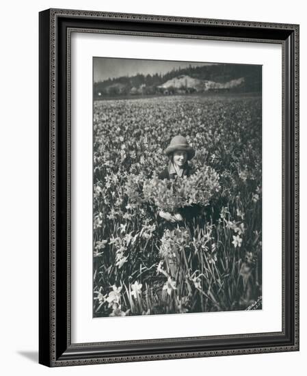 Flowers in Puyallup, 1925-Marvin Boland-Framed Giclee Print