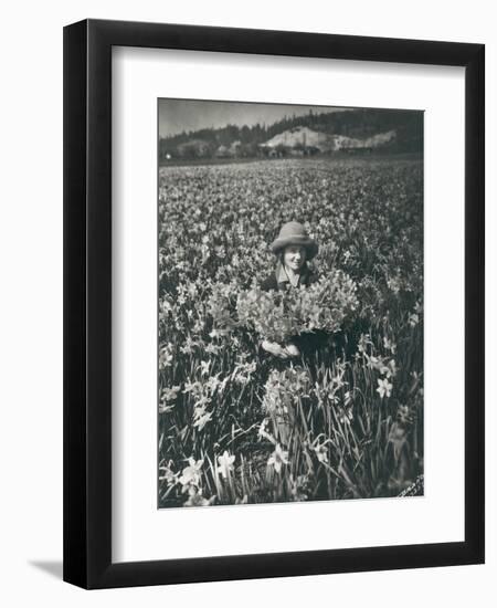 Flowers in Puyallup, 1925-Marvin Boland-Framed Giclee Print