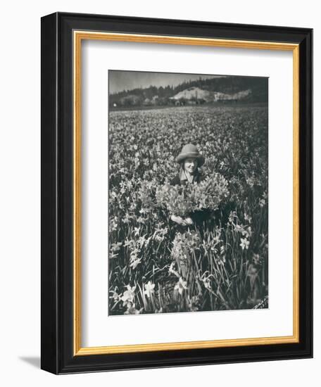 Flowers in Puyallup, 1925-Marvin Boland-Framed Giclee Print