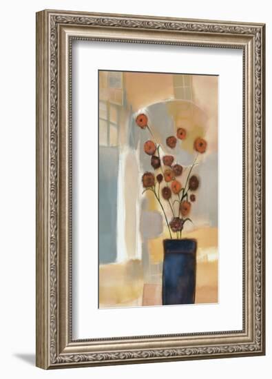 Flowers in the Archway-Nancy Ortenstone-Framed Art Print