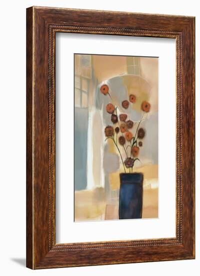 Flowers in the Archway-Nancy Ortenstone-Framed Art Print