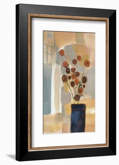 Flowers in the Archway-Nancy Ortenstone-Framed Art Print
