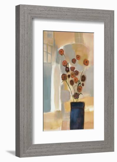 Flowers in the Archway-Nancy Ortenstone-Framed Art Print