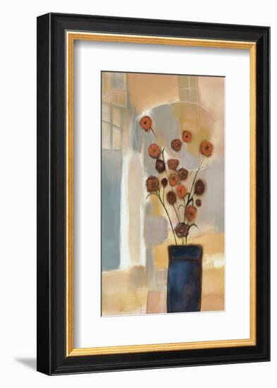 Flowers in the Archway-Nancy Ortenstone-Framed Art Print