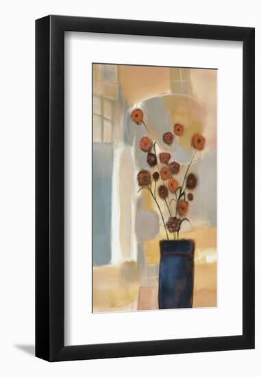 Flowers in the Archway-Nancy Ortenstone-Framed Art Print