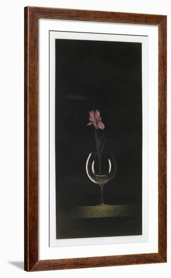 Flowers in the Glass-Tomoe Yokoi-Framed Limited Edition