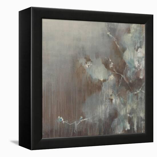 Flowers in the Morning Fog-Terri Burris-Framed Stretched Canvas