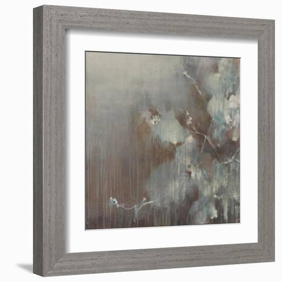 Flowers in the Morning Fog-Terri Burris-Framed Art Print