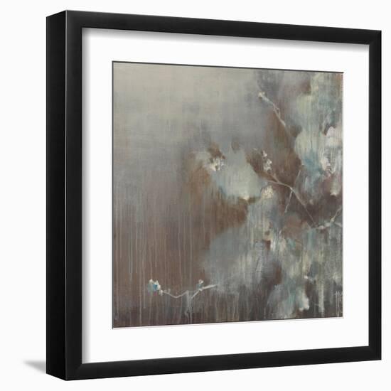 Flowers in the Morning Fog-Terri Burris-Framed Art Print