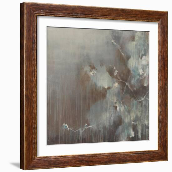 Flowers in the Morning Fog-Terri Burris-Framed Art Print