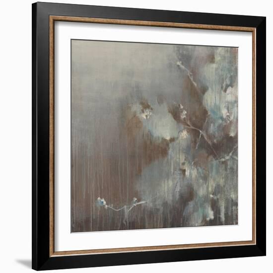 Flowers in the Morning Fog-Terri Burris-Framed Art Print