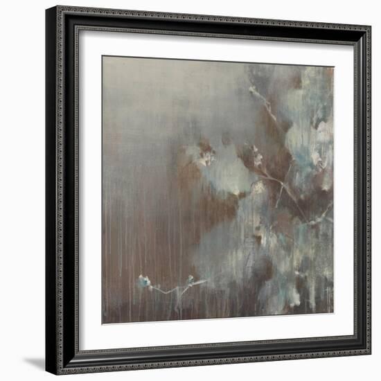 Flowers in the Morning Fog-Terri Burris-Framed Art Print