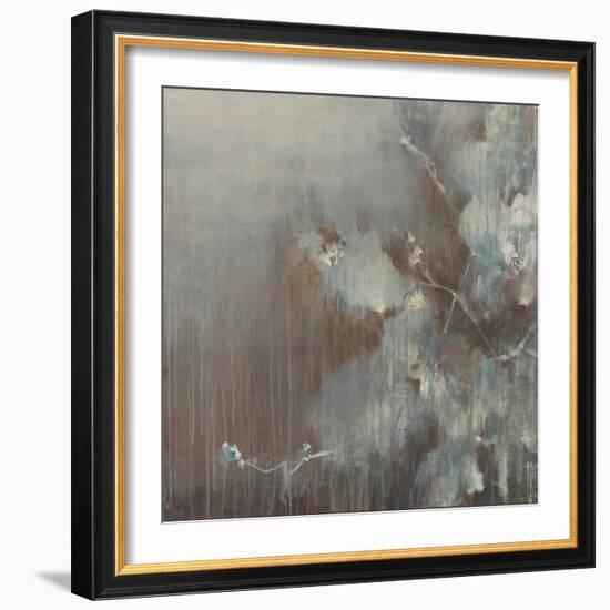 Flowers in the Morning Fog-Terri Burris-Framed Art Print