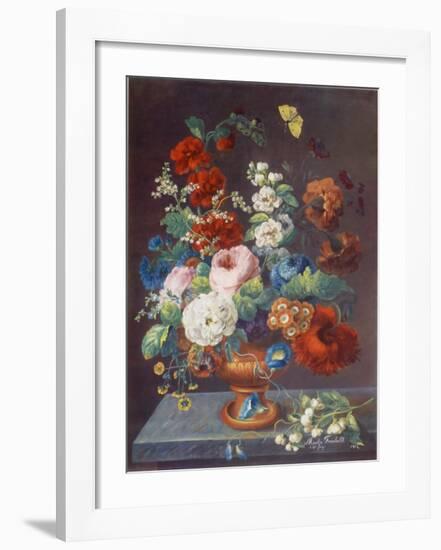 Flowers in the Summer-Martin Fromhold-Framed Collectable Print