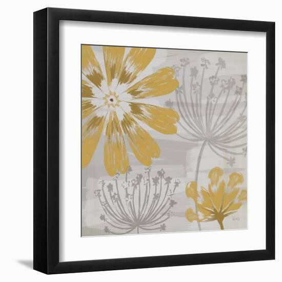 Flowers in the Wind I-Veronique Charron-Framed Art Print