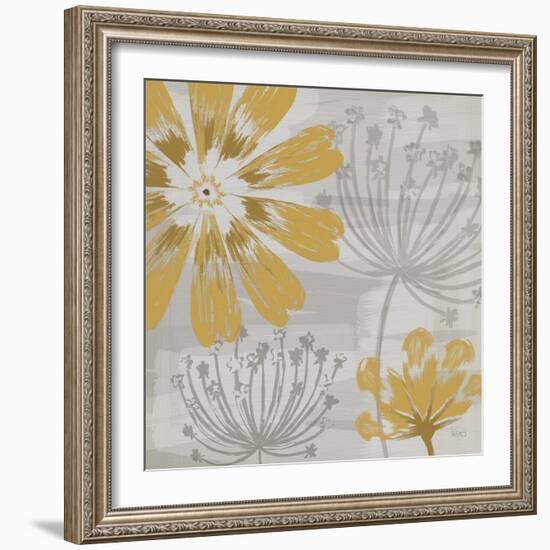 Flowers in the Wind I-Veronique Charron-Framed Art Print