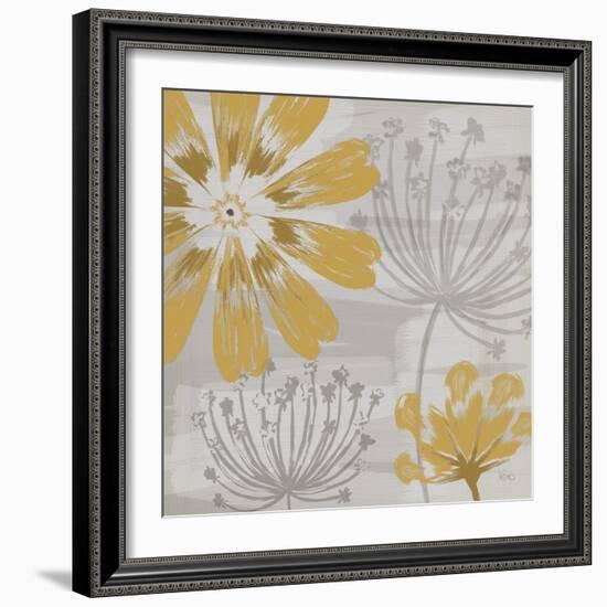 Flowers in the Wind I-Veronique Charron-Framed Art Print