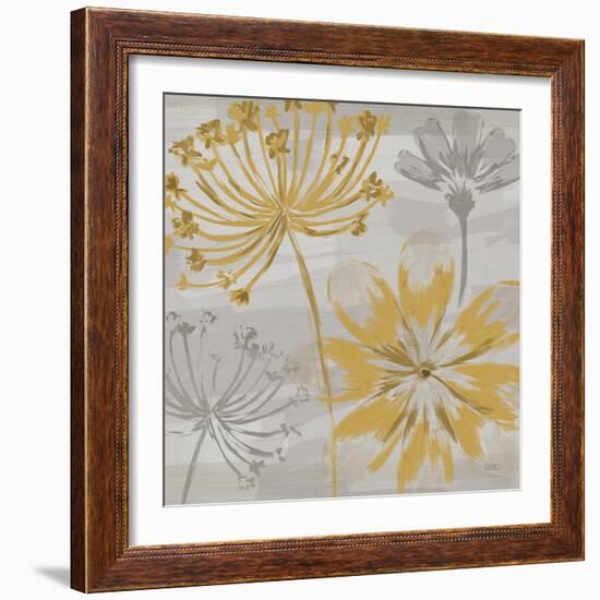 Flowers in the Wind II-Veronique Charron-Framed Art Print