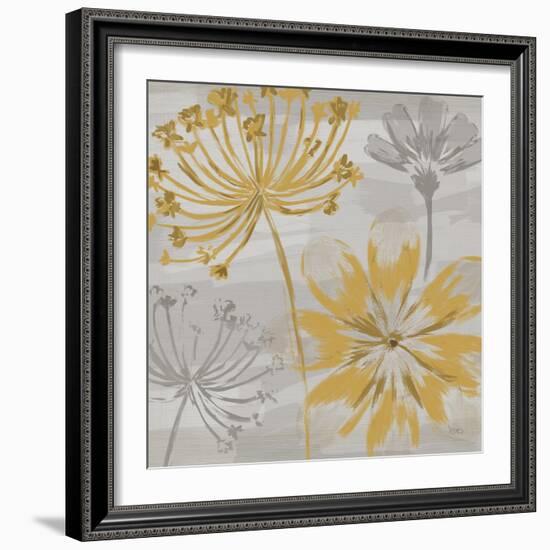 Flowers in the Wind II-Veronique Charron-Framed Art Print