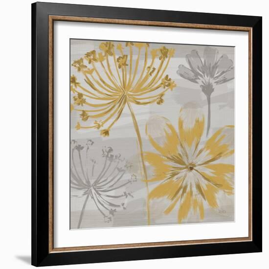 Flowers in the Wind II-Veronique Charron-Framed Art Print