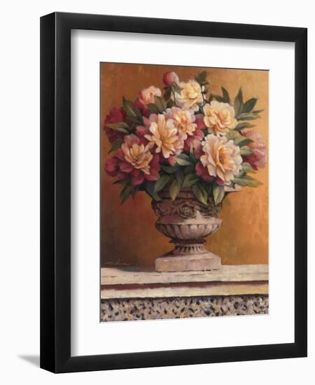 Flowers in Urn II-Unknown Chiu-Framed Art Print