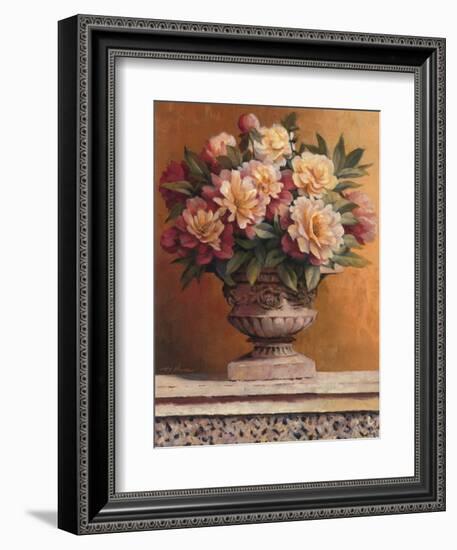 Flowers in Urn II-Unknown Chiu-Framed Art Print