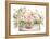 Flowers in Wooden Planter-Patricia Pinto-Framed Stretched Canvas