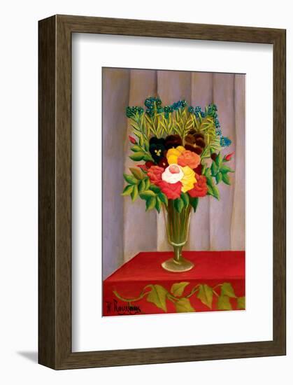 Flowers Lavender-Henri Rousseau-Framed Premium Giclee Print