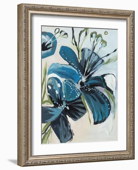 Flowers of Azure I-Angela Maritz-Framed Giclee Print