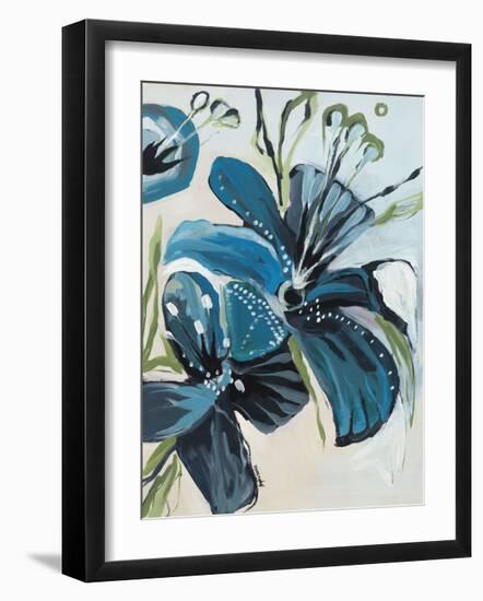 Flowers of Azure I-Angela Maritz-Framed Giclee Print