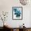 Flowers of Azure II-Angela Maritz-Framed Art Print displayed on a wall