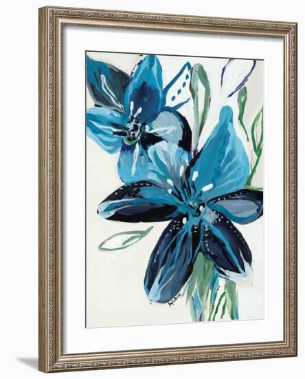 Flowers of Azure II-Angela Maritz-Framed Art Print