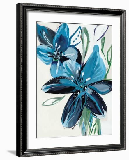 Flowers of Azure II-Angela Maritz-Framed Art Print